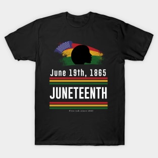 juneteenth june 19th 1865 african american freedom. T-Shirt